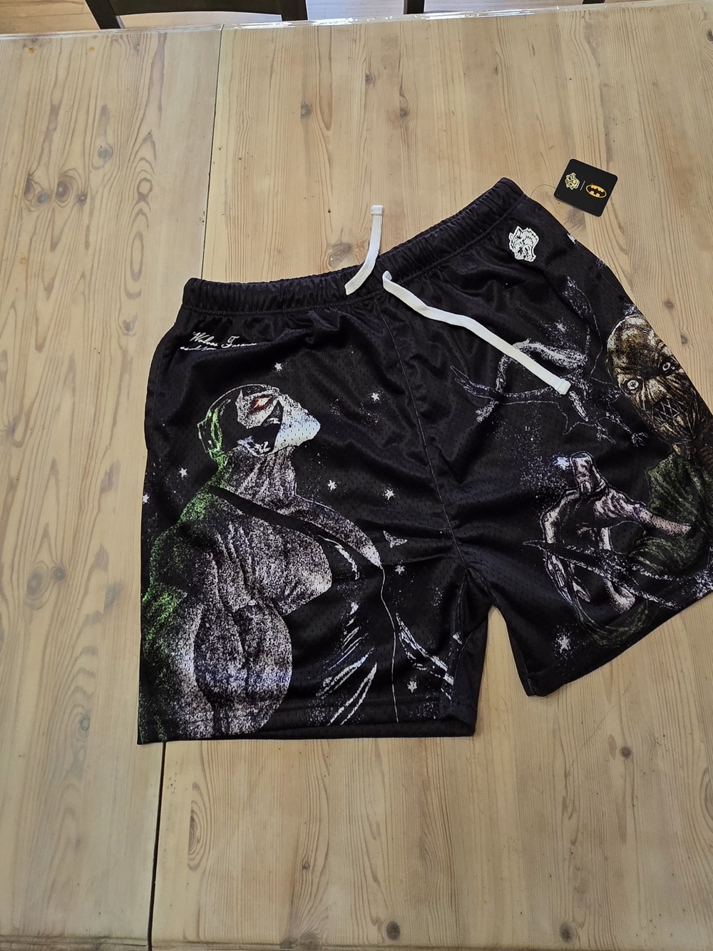 Darc Sport x Batman Bane And The Crow Mesh Shorts Men’s 2XL 751/1000 NWT